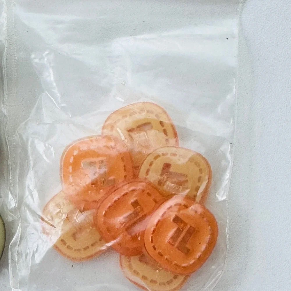 Vintage Mixed Sewing Button Lot Assorted Color Shapes Lucite Metal Resin 10 Bags